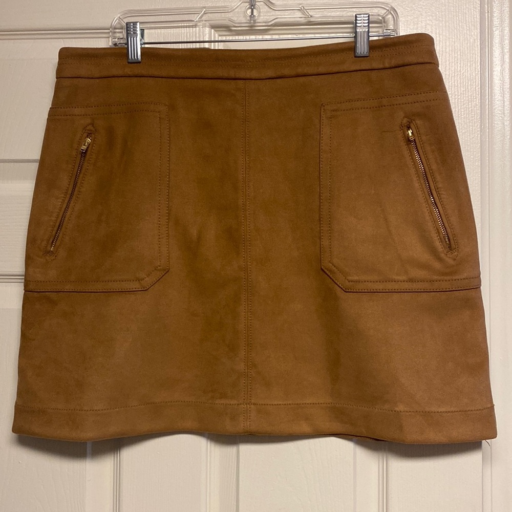 Loft brown skirt